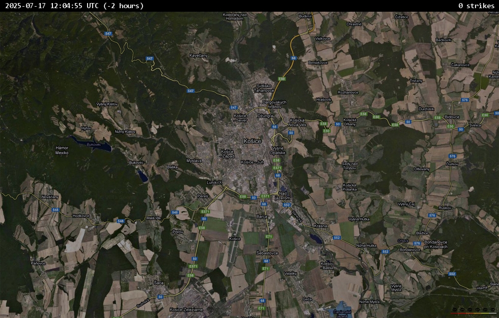 Lightning map