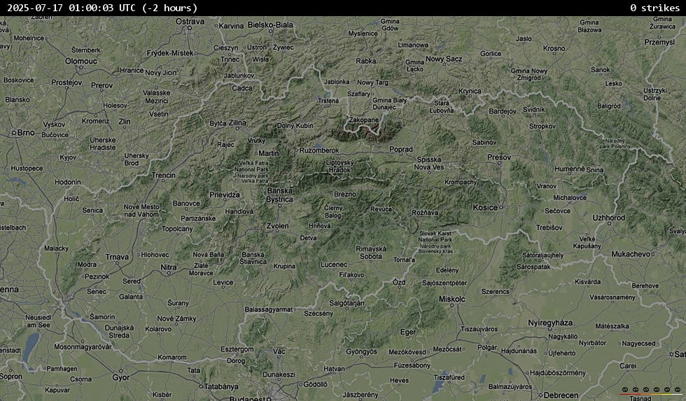 Lightning map