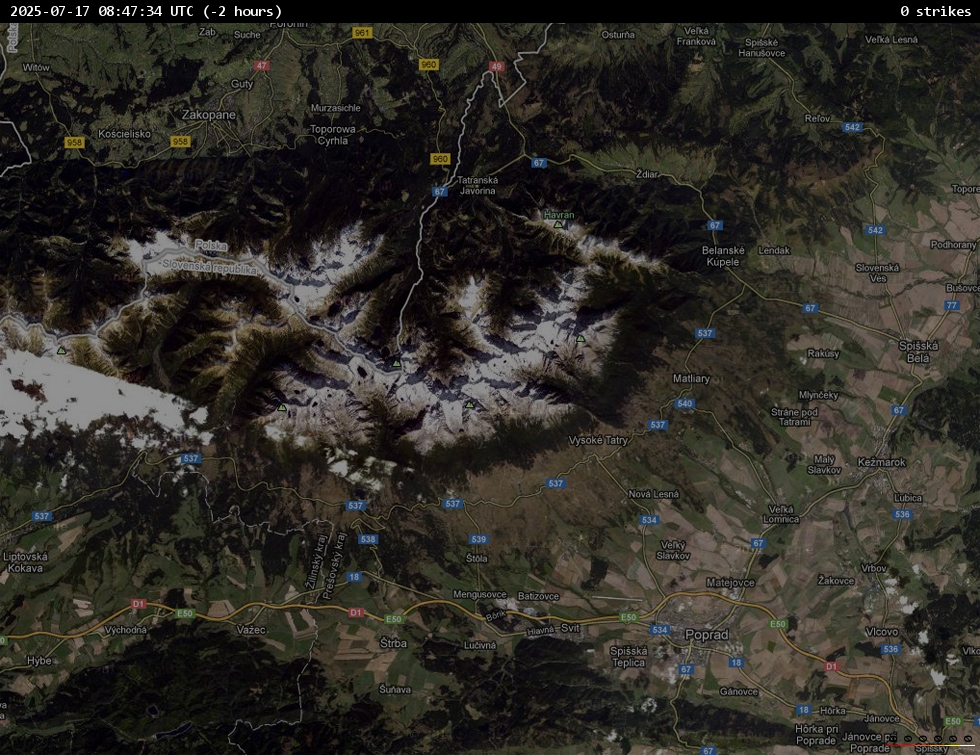 Lightning map